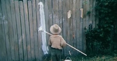 Попытка устранить скол краски