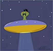 А нифига,первыми нло придумали хохлы.