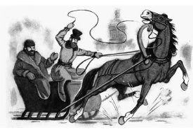 Понаделают электростульев... Э... Сидений с электрорегулировами. 

Прогресс - зло! 

Вот как было раньше? 
Полез пассажир в драку. 
Пере...бал кнутом его и хорошо. Тишь да гладь.