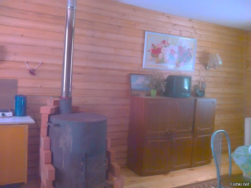 Живописно) Игра огня на углях, золе завораживает. 
Мой тоже сварганил "домашний очаг", который нас выручает на даче.