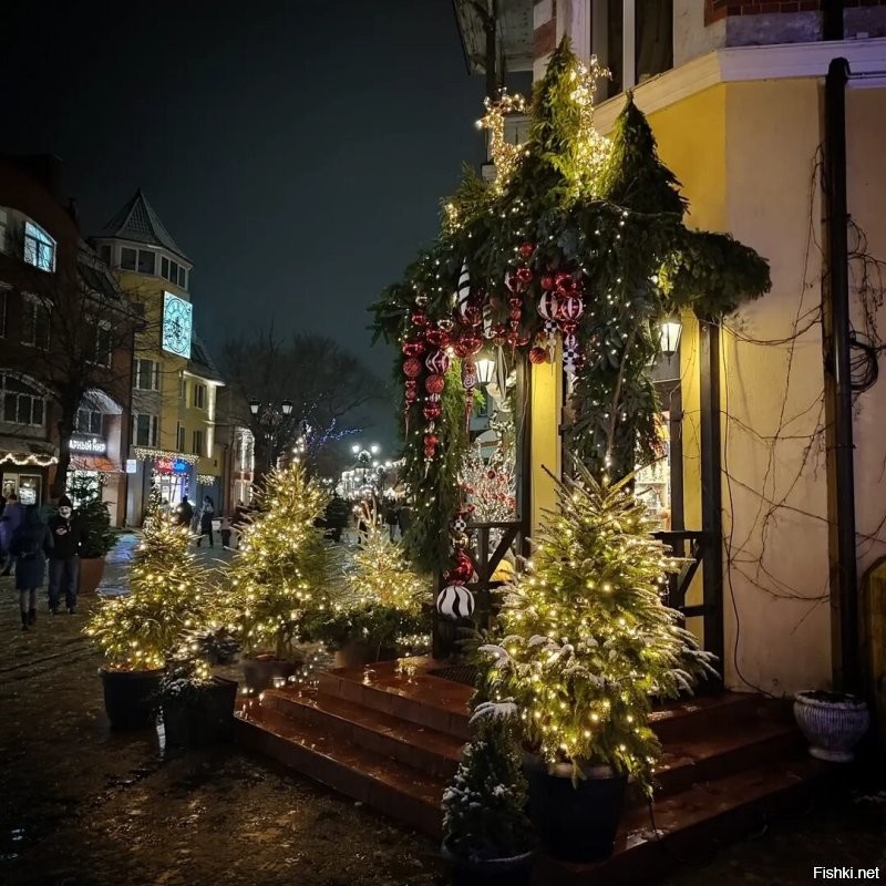 Зеленоградск. Первые фото с прошлого года. Остальные 6 уже сейчас. Пока на площади ещё ёлку не ставили, но весь город уже принаряжается.
 А на эти из поста плевать. Тем более что ни на одном нет ничего особо выдающегося. А в европии вообще в этом году с экономией непонятно что и где будет.