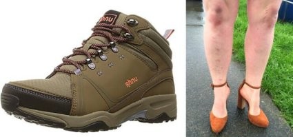 Чет не могу понять - что у нее с ногами? Или это мужик?