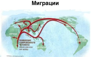 Хм... И что? 
У людей было довольно много времени на "побродить по свету".