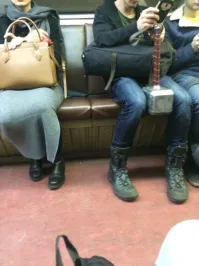 Как минимум! Таких вагонов уже тясячу лет нет в Москве. Это тупо- баянище....