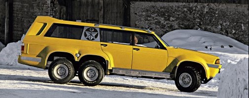 Неповторимый оригинал:  Sbarro Windhawk 6x6, 1979