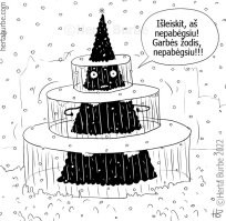 А так её видят юмористы...