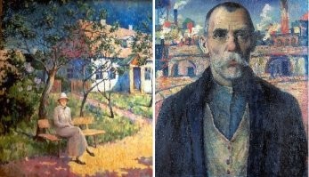 Да фигня это всё, может там все наооборот, как с ранним и поздним Малевичем и несметным множеством других художников начинавших как отличные портретисты и пейзажисты, а потом перераставших в сюр, супрематизм, конструктивизм и прочие арт-нуво и деко. А вот где лучше вопрос риторический..