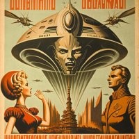 А вот это вообще то ли хрониками Риддика навеяно, то ли агитплакатом к выборам в Италии 1934 года