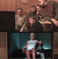 Возможный криминал высматривают. Сейчас по коням сядут.