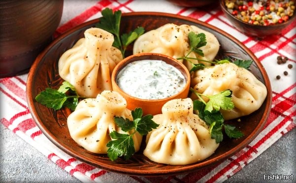 Вот хинкали.