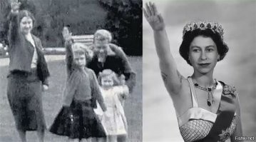 Королева Елизавета II, 1945 год...