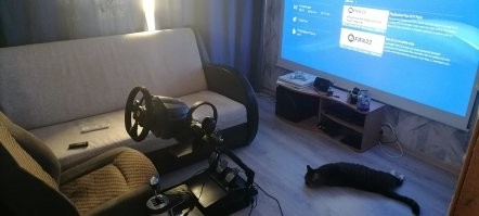 Мой "альфа ромео" на базе thrustmaster t300