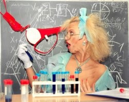 Не, вот химичка…