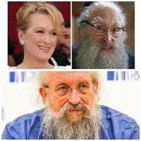 Зачем нужно было так гримировать Мерил Стрип и платить огромные деньги гримерам, когда без грима мог сыграть ОН!