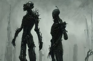 lexica.art ... там все просто .. разобраться легко .. главное в запросе набирать все по английйки . иначе не поймет .. ну или не правильно .. вот например по такому запросу - такие картинки - "Giger, ant, Horrifying tsutomu nihei blame biomechanoid, unreal engine, 8 k, ultra realistic, ultra detail, giger, Hyper realistic oil painting of a cybernetic assassin, futuristic, fog, volumetric lighting, nighttime, moonlight, creepy, by greg rutkowski"