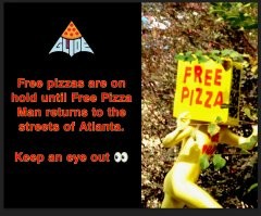 На куаркоде ссылка на их сайт https:// www glidepizza .com/freepizza. В общем нет бесплатной пиццы. Однако они предлагают пиццу бесплатно своим работникам во время работы.