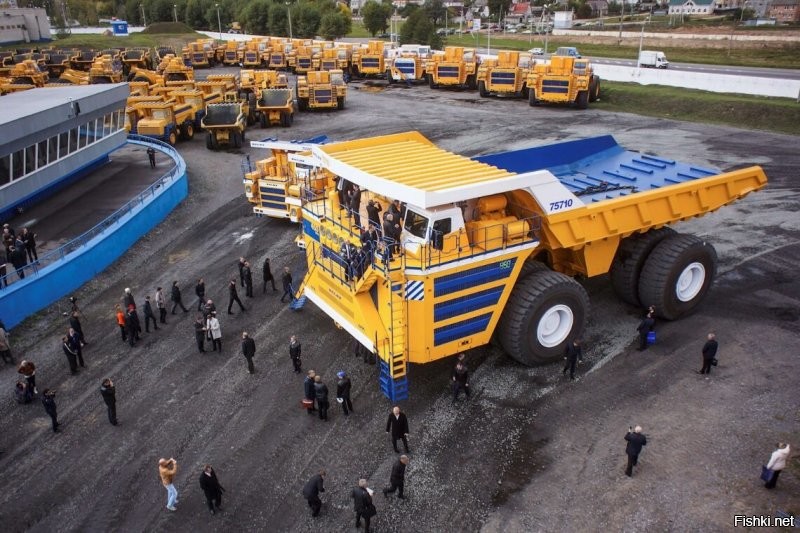 А лучше на Белазе! 
Можно и прямо от Минска, причем в любую сторону!