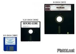 А 8" и односторонние дискеты 5.25" на 180кб кто помнит?