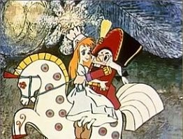 А еще мне нравился наш  мультфильм "Снежная королева",не совсем про НГ, но близко к теме.
И где еще самый сказочный мультик - Щелкунчик?
Без этих мультиков Новый год  - не Новый год.