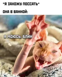 Плохая примета ссать в ванну, тем более когда там моется жена!