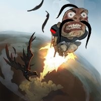 Хохол выполняет приказ к отступлению...