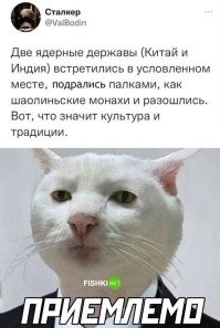 Там 2 лярда населения и там столько же. Если он будут ядрён-батонами кидаться, то где всех хоронить? И кому?