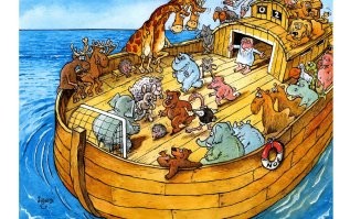 Удивительный гигантский плавучий город в форме ската