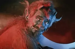 Не только бабушка Яга, но и симпатичный чёрт.