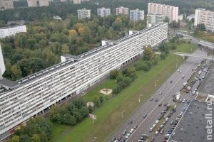 Вот первый дом на ножках - корп.360, Зеленоград, длина 516м. Построен в 1969г.