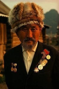 Видимо, он не только в ВОВ участвовал, но и в ВОСР, иначе откуда орден Октябрьской революции ?!