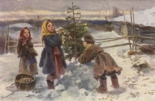 Иногда лучше промолчать, если не знаете.
До революции правда отмечали больше не Новый Год, а Рождество. Но и ёлку наряжали, и ёлочные базары были. И праздничную обстановку создавали все, ну кроме совсем уж опустившихся и запойных. Хоть бы почитали книги, много где описываются рождественские празднования, длившиеся до Крещения, в том числе в небогатых семьях.