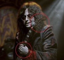 А это что такое? Нейросеть обосралась в своих стараниях?