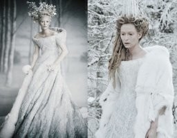 Лично мне нравится Тильда Суинтов в "Хрониках Нарнии". Там, конечно, не совсем Снежная королева, но образ очень подходящий