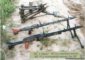 Там именно АК 47...А еще ПКМ переделывают в MG-38.Не специалист НЕ ОТЛИЧИТ..)))
