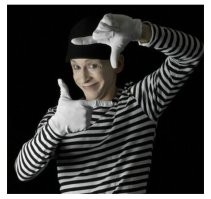 Мима снимает?