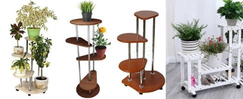 Меня ваши объяснения не убедили. Я не верю, что эта палка - подставка для цветочных горшков. 
Подставка - это не держатель, а вещь, которую подставляют ПОД горшок, поэтому ПОДставка. 
Например, вот это подставки под горшки.