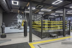 Рисунок на стене в спортзале отеля Nirvana Cosmopolitan 5* (Турция, Анталья, Лара)