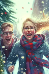 Че то не понял.Когда звенит январская вьюга надо рот открывать