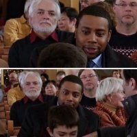 10. Джентльмен два раза посмотрел в камеру. Который из двоих? На второй фотке вообще все смотрят в камеру.