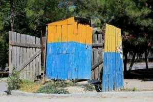 До ветру на улицу бегаешь?