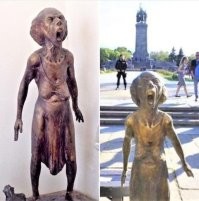 Хохлуха прям реально вот на эту похожа. Наша впрочем тоже на звание красавицы тоже не тянет.