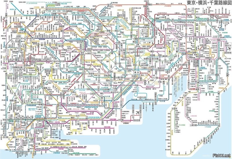 Теперь понятно кто проектировал токийское метро...