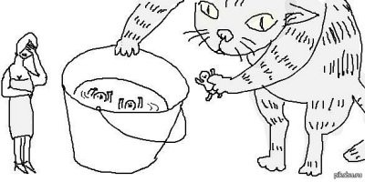 о котенков нельзя топить...