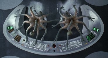 Древний артефакт, который выглядит как панель управления космическим кораблём