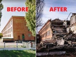 Киев перед спецоперацией - Куйв после спецоперации.