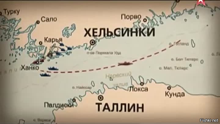 Карта ханко полуостров