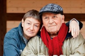 Время нещадно.
Лев Дуров с дочкой Екатериной. Дочка умерла два года назад в возрасте 60ти лет((((