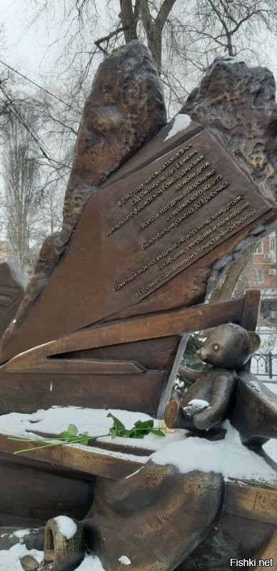Это памятник детям, уничтоженным фашистами в 1942.
Воронеж, январь 2023г.