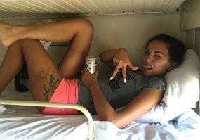 В плацкартном вагоне