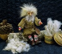 Знакомьтесь - это домовой. А зовут его Чат.